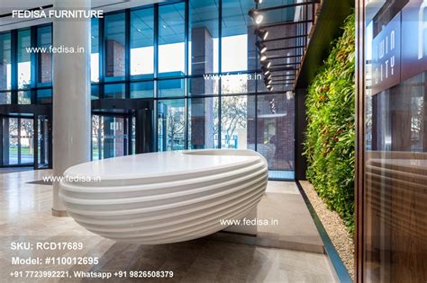 Curved Reception Desk 4ft Reception Desk Driftwood Reception Desk ...