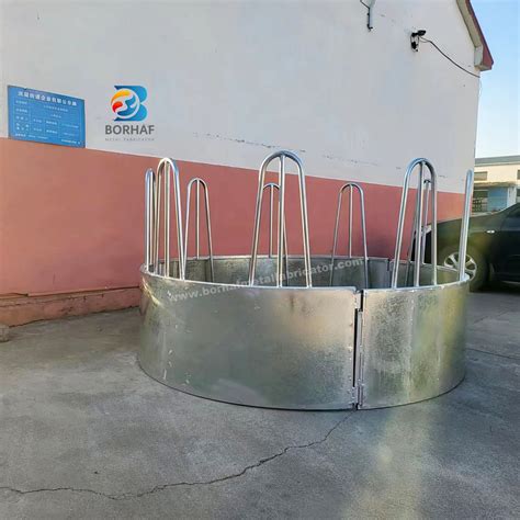 Cattle Panel Livestock Water Trough Horse Feeder Feed Trough - Corral ...