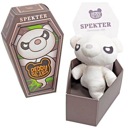 Creepy Deddy Bears Plush in Coffin: Spekter Plush - Halloween Horror ...