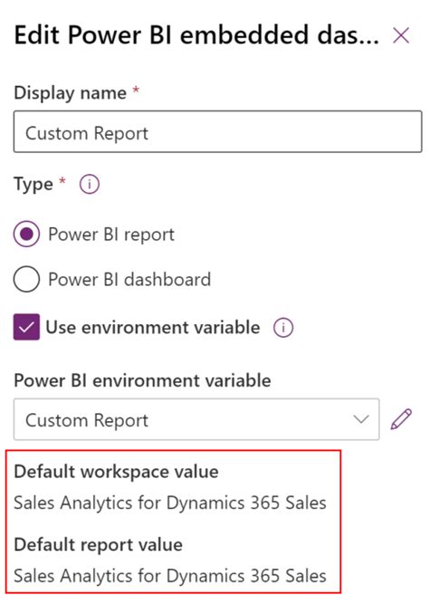 एक Power BI embedded सिस्टम डैशबोर्ड बनाएँ या संपादित करें - Power Apps ...