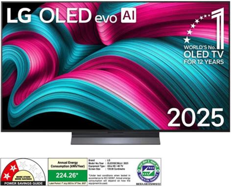 LG LG AI TV OLED evo C5 164 cm (65 inch) OLED Ultra HD (4K) Smart WebOS ...