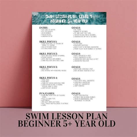 Swim Lesson Report Cards 的图像结果