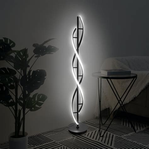 HCJIAJING 53" Spiral Floor Lamps for Living Room,36W Modern LED Floor ...