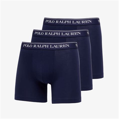 Boxerky Polo Ralph Lauren Boxer Briefs 3 Pack Navy (714835887001 ...