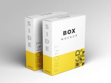 Box packaging mockup design | Premium PSD