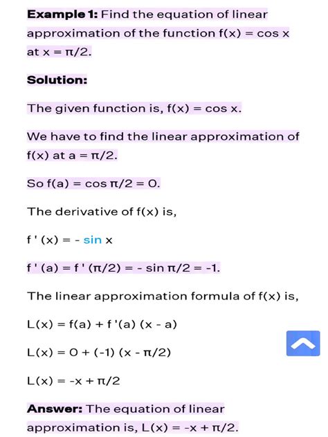 Linear Approximation for Function for Two Variables 的图像结果