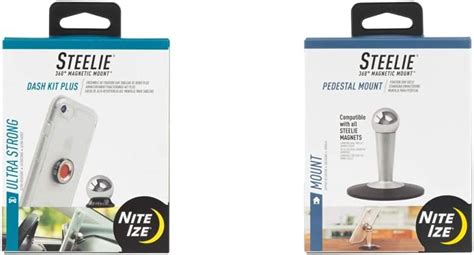 Buy Nite Ize Steelie Dash Mount Kit Plus - Magnetic Car Dash Mount for ...