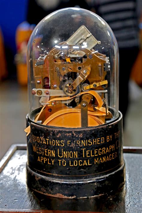 Stock Ticker Tape Machine