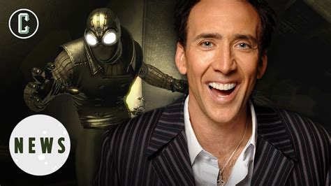 SPIDER-MAN: Into The Spider-Verse: Nicolas Cage "Spider-Man Noir" Interview | ScreenSlam