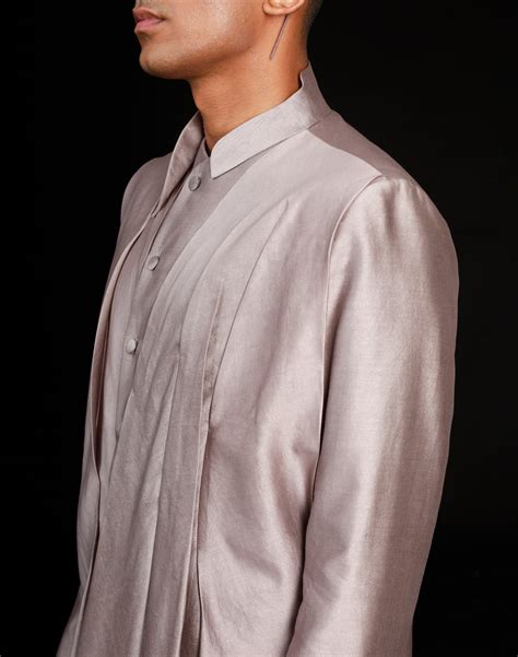 Draped Moth Bandhgala – Antar-Agni