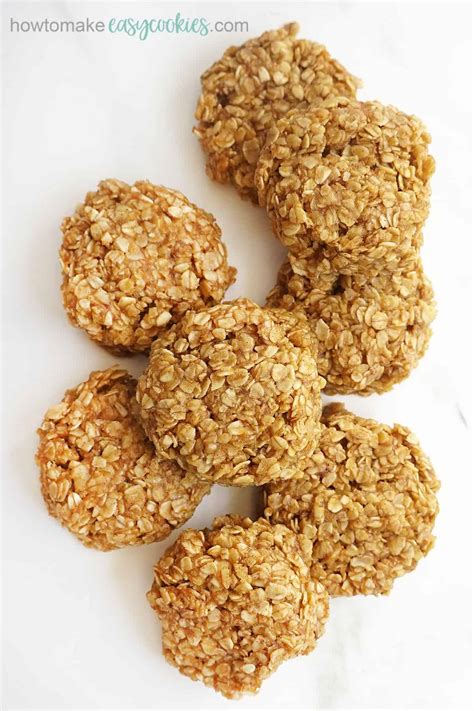 EASY Pumpkin no bake cookies with oatmeal and spices.