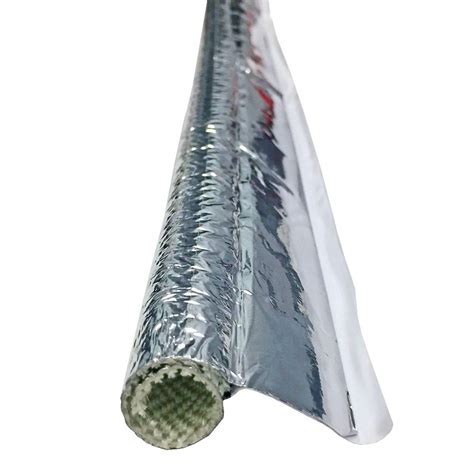 Electriduct 20mm - 3/4" Aluminum Heat Reflective Fiberglass Sleeving ...