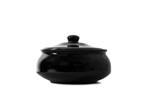 Buy Ariane - Fine Porcelain GN Pan Handi Bowl with Lid 85cl- Full Black ...