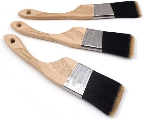 Amazon.com: ROLLINGDOG Angled Paint Brush Set - Trim Brush,Paint ...