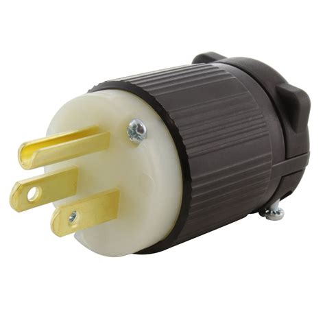 AC WORKS® NEMA 5-15P 15A 125V Household Plug With UL, C-UL Safety ...