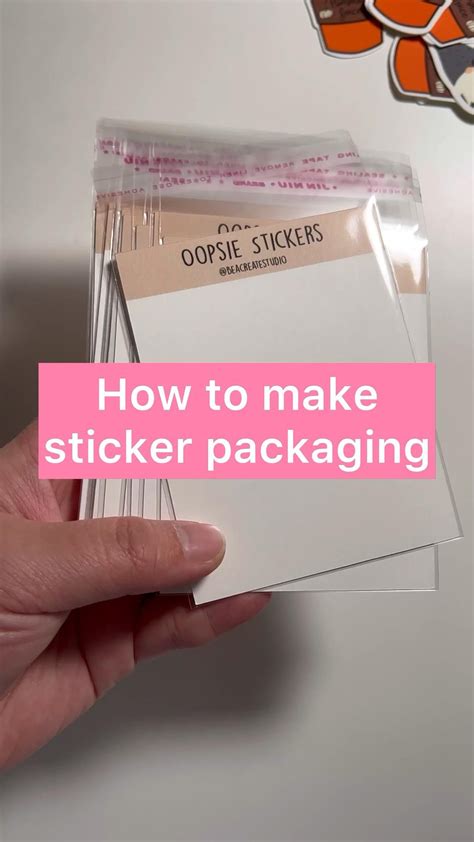 Image result for Sticker Packaging