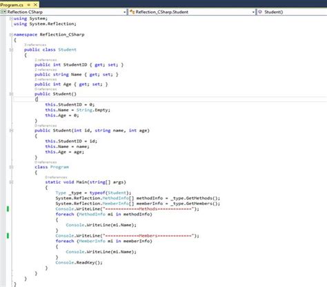 Using Reflection in C 的图像结果