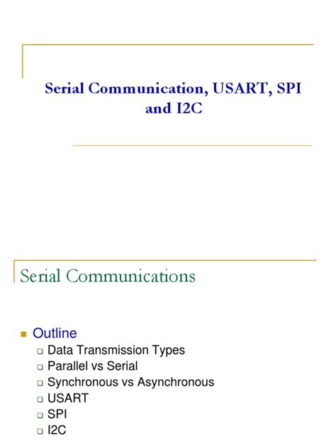 Image result for Serial Communication Protocols