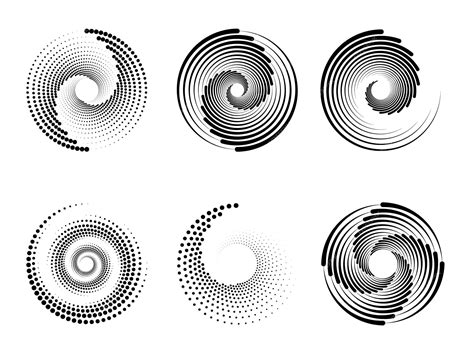 Premium Vector | A series of circles and circles with the words z on them
