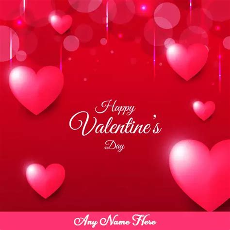 Valentine Day 2026 Love Card With Name Editing