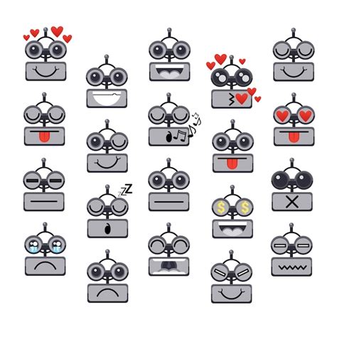 Robot Cartoon Expression 的图像结果