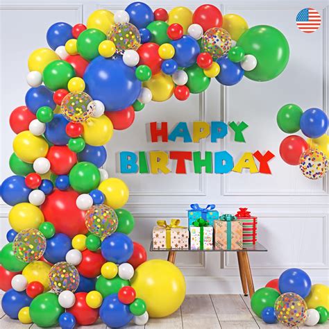 Buy 115pc, 3 size EASY DIY – Sesame Street Balloons Arch Kit & Garland ...
