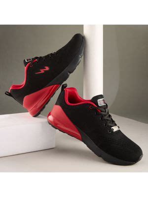 Buy Campus Flying Fury Black Running Shoes For Men Online