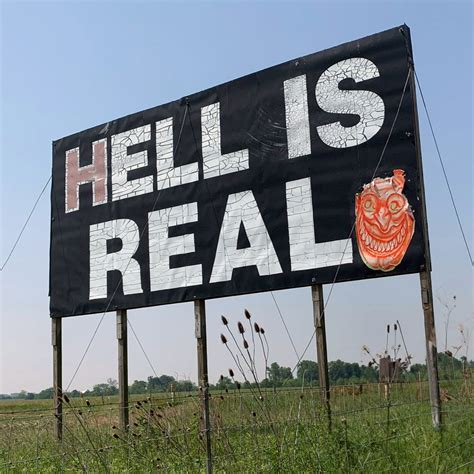 Hell is Real Billboard in Chenoweth, OH (With Photos)