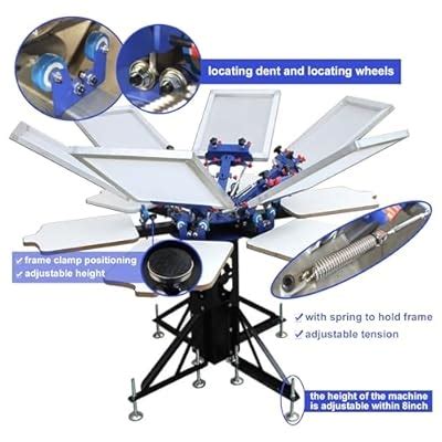 ScreenPrinting 6 Color Full Set Screen Printing Kit 6 Color 6 India | Ubuy