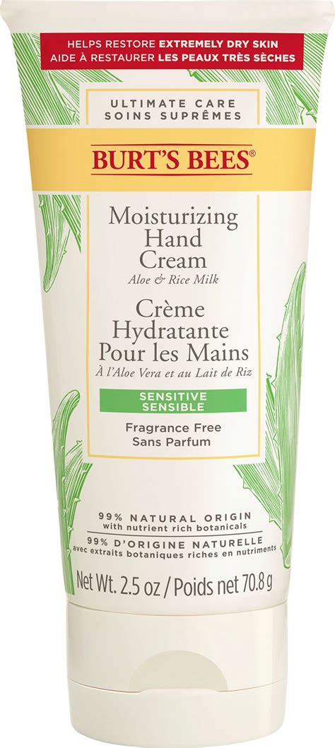 Burt's Bees Sensitive Moisturizing Hand Cream, 71 g - Ecco Verde Onlineshop