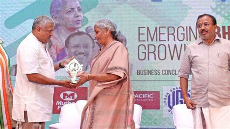 Nirmala Sitharaman points out projects: Emerging Bharat, Growing Kerala ...