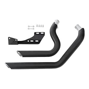 TCMT Staggered Shortshot Exhaust Pipes Fits For Harley Sportster Iron ...