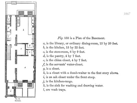 Historic Row House Floor Plans