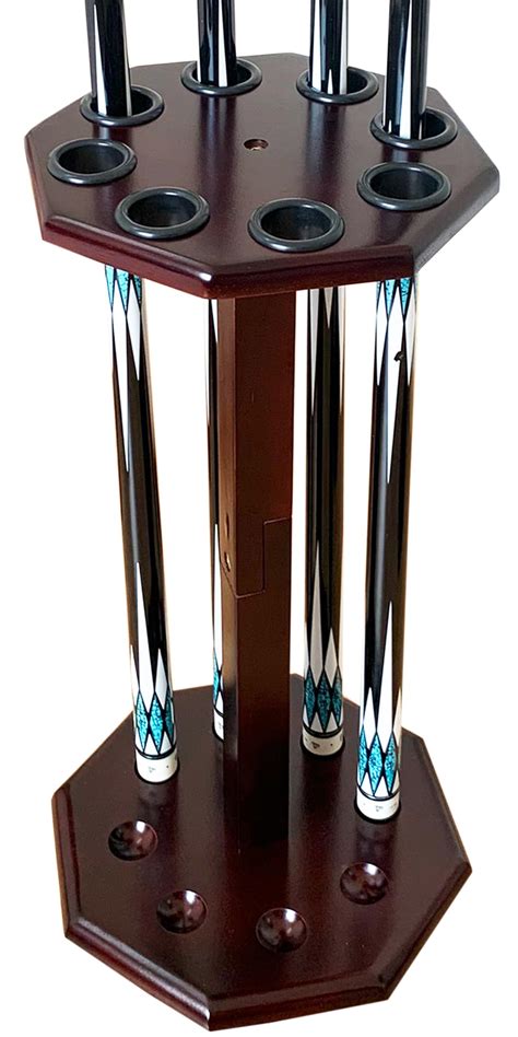 Snapklik.com : GACCO BILLIARDS Freestanding Billiard Cue Rack, Pool ...
