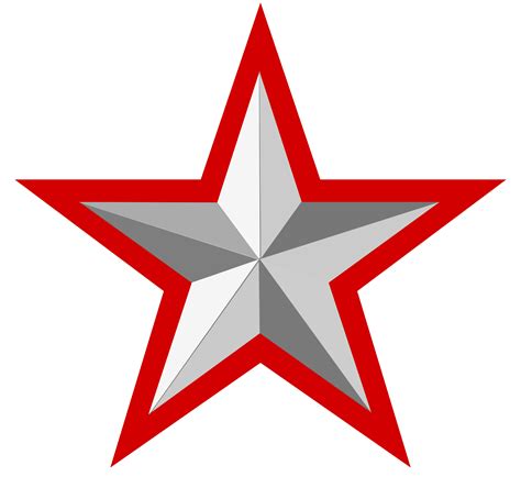 Red Star Transparent PNG Background Free Download - Free Transparent ...