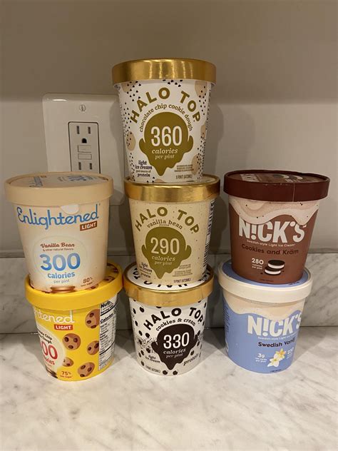 Low calorie ice creams have become my new obsession. RIP to my bank ...