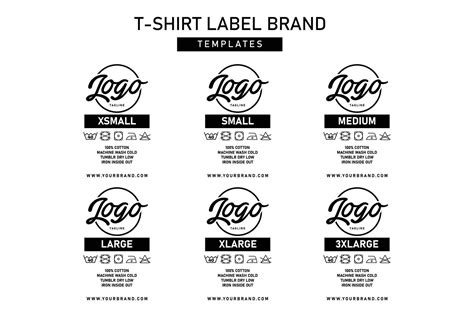 ropa etiqueta plantillas diseño in 2024 | Label templates, Clothing ...