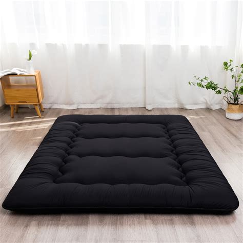 Thicken Futon Floor Mattress - Full Size Japanese Foldable Memory Foam ...