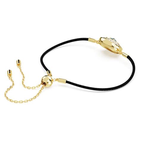 Symbolica bracelet, Evil eye, Multicolored, Gold-tone plated | Swarovski