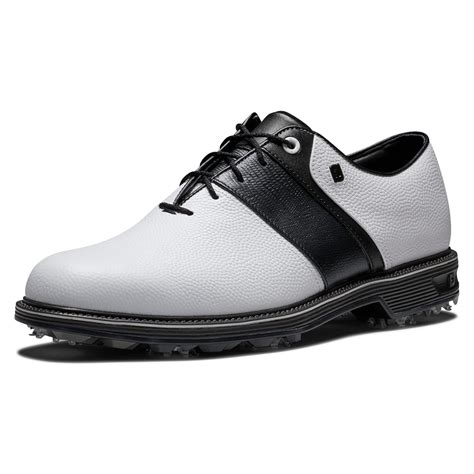 Buy FootJoy Men's Premiere Series-Packard Golf Shoe, White/Black, 8.5 ...