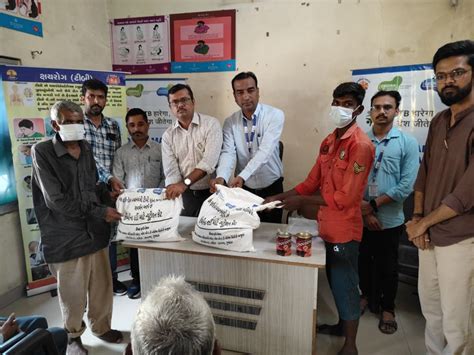 Distribution of nutritious food kits to 25 TB patients in Bodeli ...
