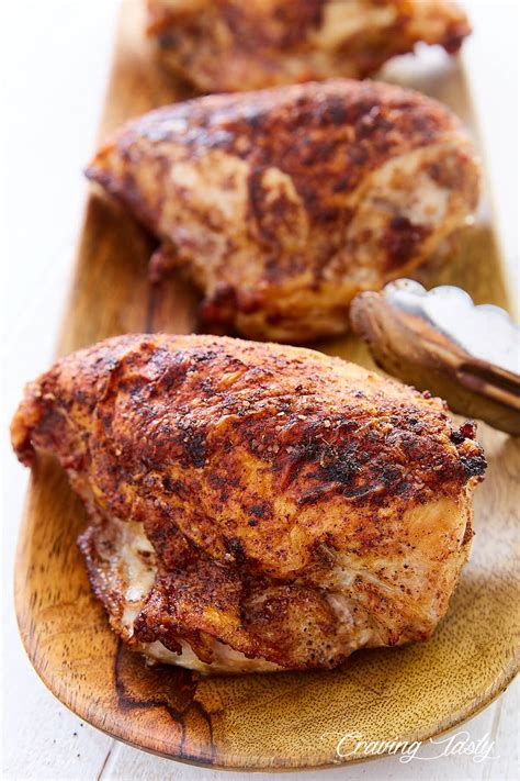 Crispy Oven Roasted Chicken Breast - Craving Tasty