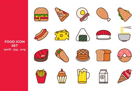 Food Icons 的图像结果