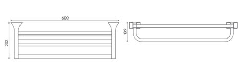 TOWEL RACK :: Collection of SBA 5004 | Sifon
