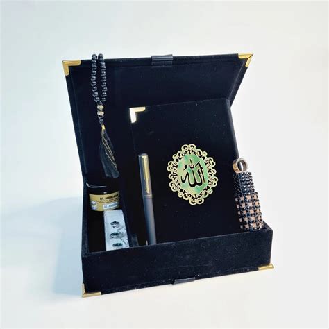 Royal Islamic Gift Box for Him - Black – AL-HADAYA