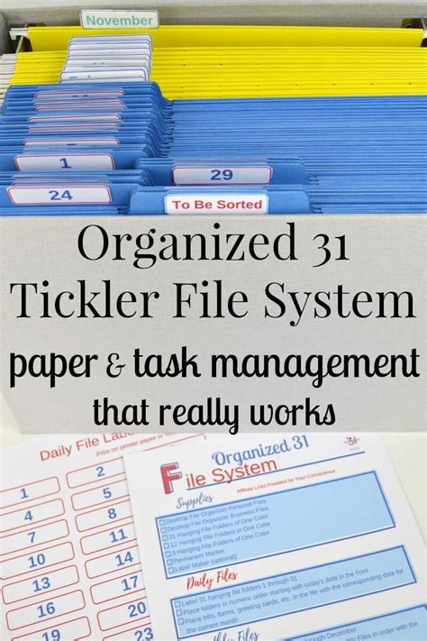 Tickler File 的图像结果