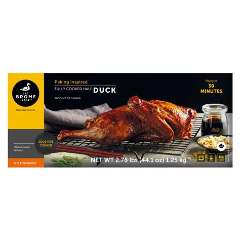 BROME LAKE PEKING STYLE HALF DUCK 2.75 LBS - $22.99 at Costco