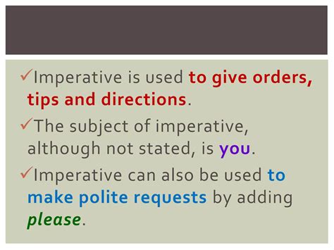 Imperative Meaning 的图像结果