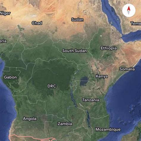 Map Of The Equator In Africa Equatorial Guinea Maps | Mappr