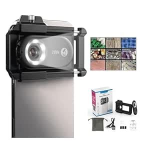 Phone Microscope Lens, Nano Zoom 200x for iPhone, Nanozoom for iPhone ...